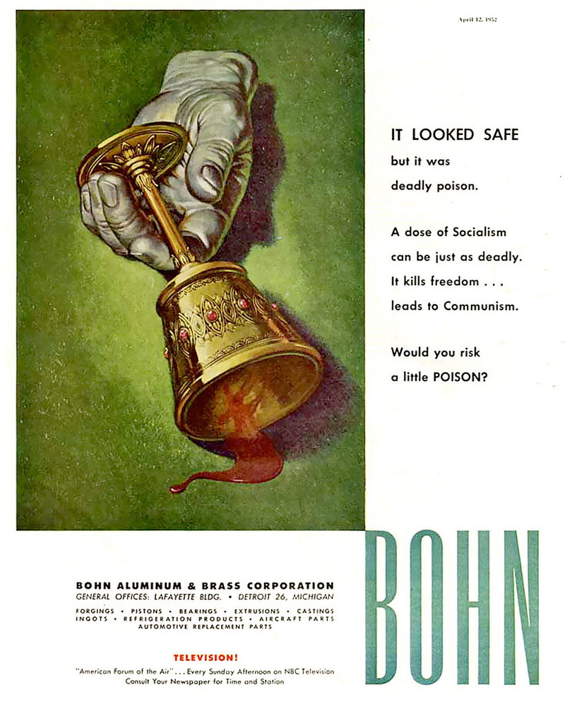 Illustration for article titled Anti-Communist propaganda is more awesome than any horror movie poster